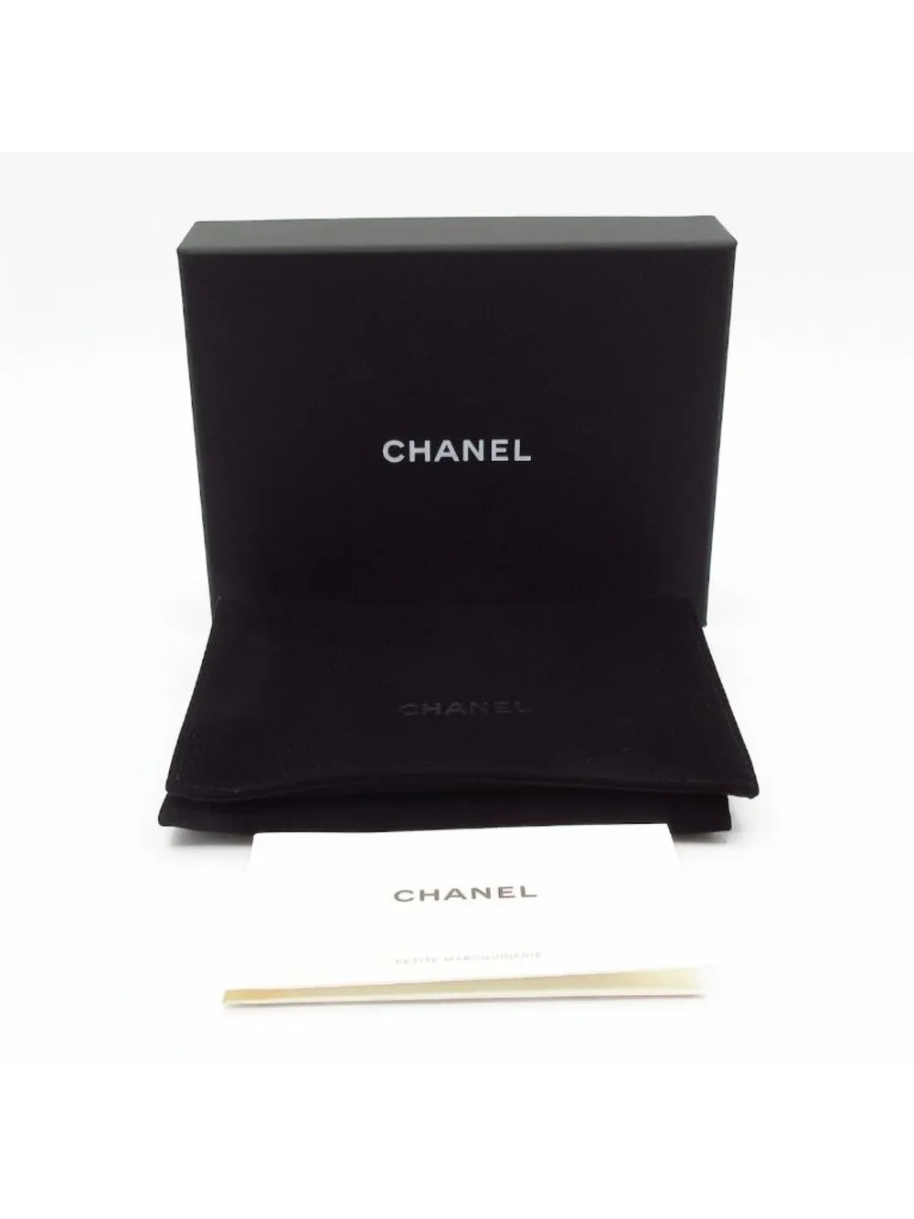 Chanel Coin Case Classic Zip Card Quilted Black